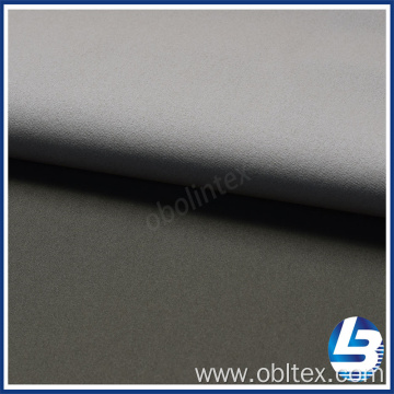 OBL20-095 Polyester Knitted Fabric With PU White Coating